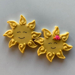 Sun-Shaped Cookies